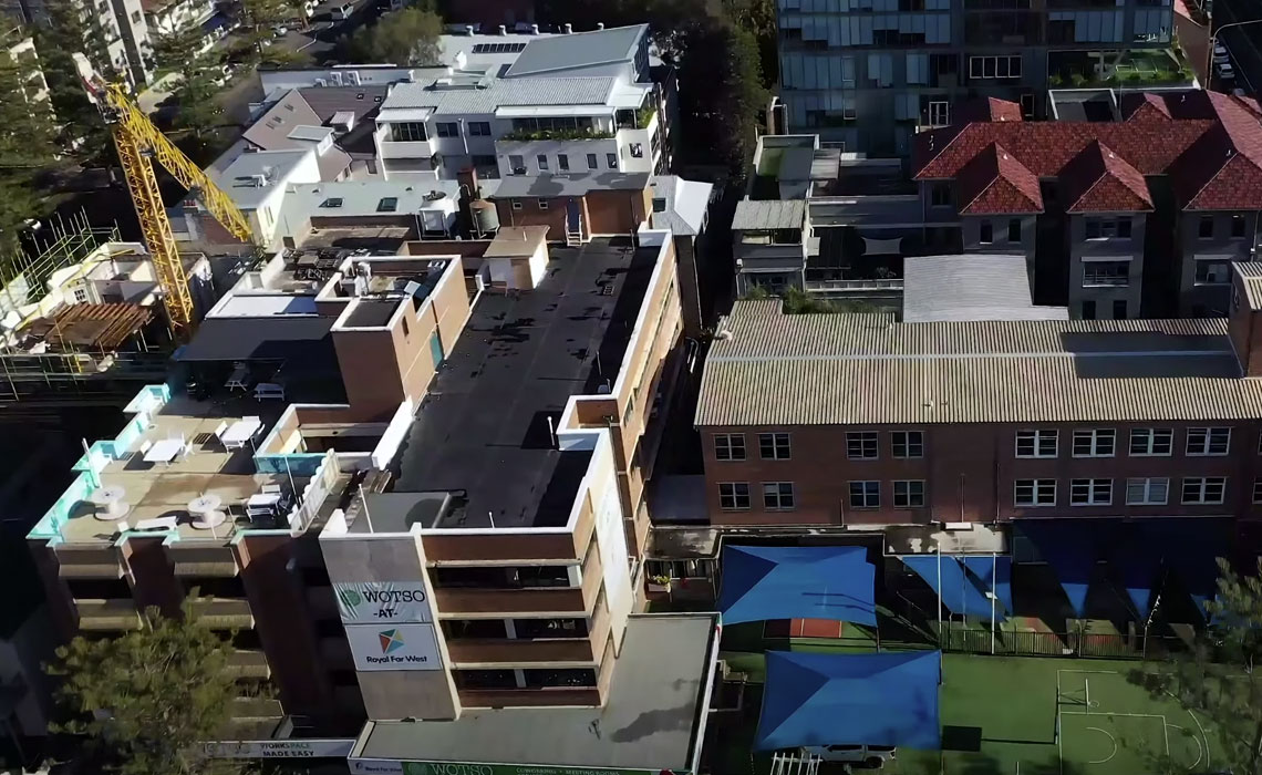 Royal far west buildings